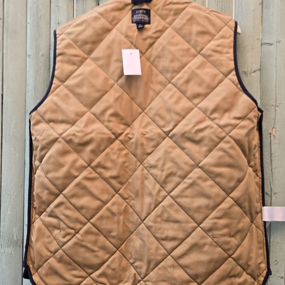 J.Crew Authentic Outerwear Quilted Vest – Men’s Small, Navy, - Picture 7 of 12